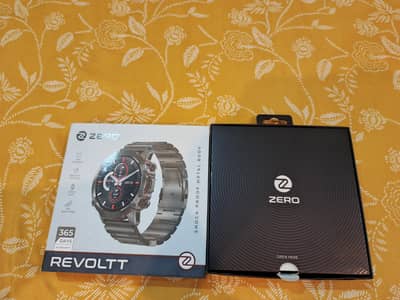Zero Lifestyle Revolt Smart Watch – Like New | Complete Box Pack