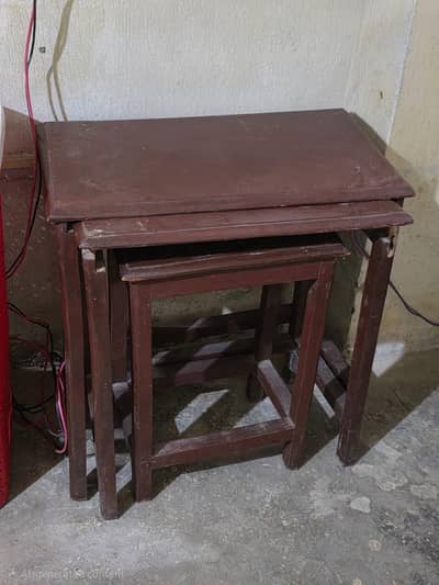 set of 4 tables