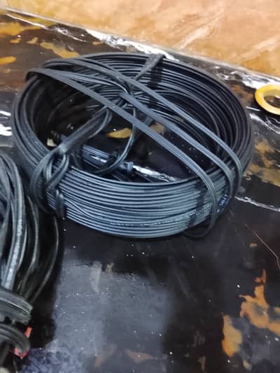 Black Utility Wire / Cable Coils
