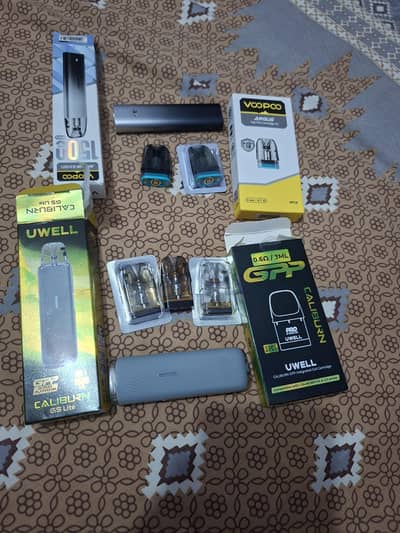 Argus g2 mini & uwell g5 lite pods