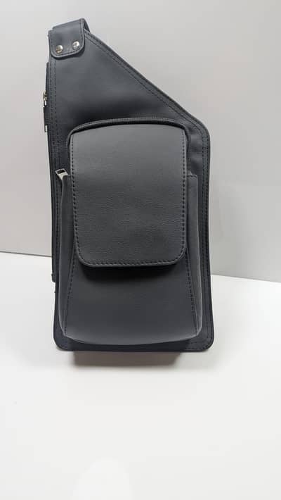 Premium Leather Crossbody Travel Bag