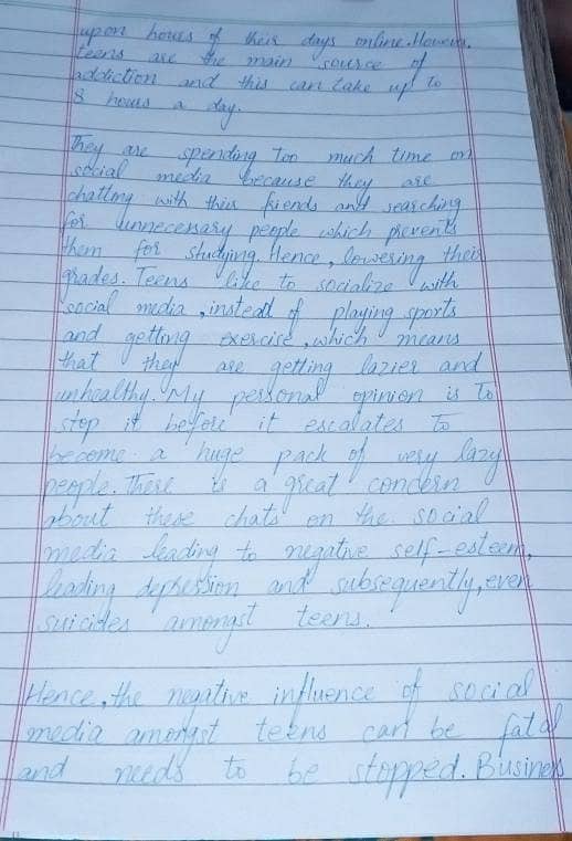 Assignment work 1