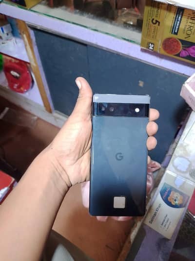 Google Pixel 6a 6GB/128GB PTA Approved Grey color 10|10 Condition|Kara