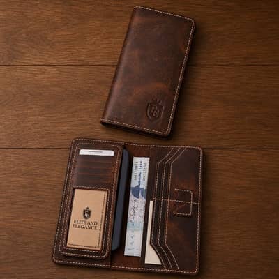 Vintage Long Leather Wallets