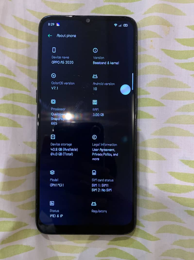 OPPO A5 3