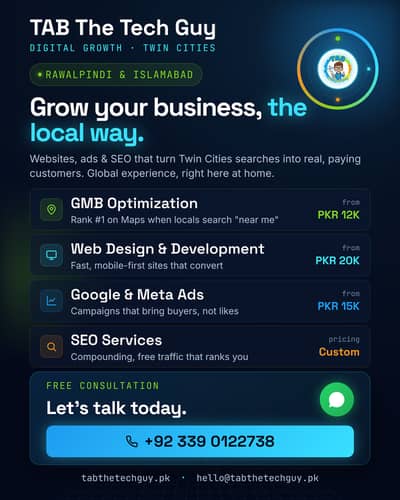 Website Design, GMB, Google-Meta Ads - Local Business