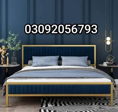 Iron Double Bed//Queen Bed//Bed Set//double bed//Single Beds/iron Bed