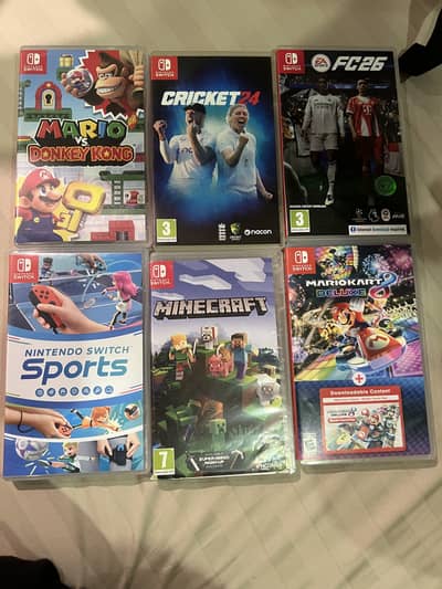 NINTENDO SWITCH GAMES