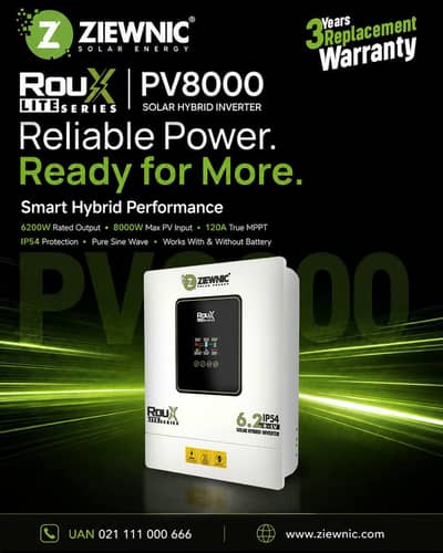 ziewnic Inverter for sale 6.2 KV HYBERID