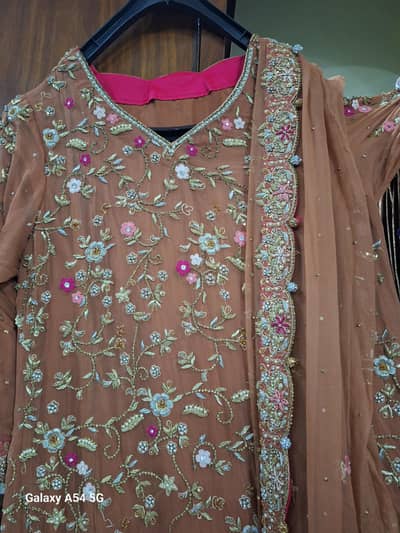 only 1 tym used bridal valima dress