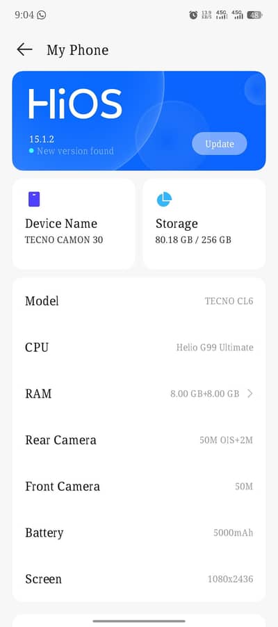 Tecno CAMON 30