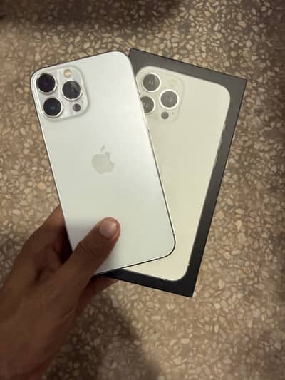 Iphone 13 pro max 128GB PTA Approved 97battery 10/10 with box