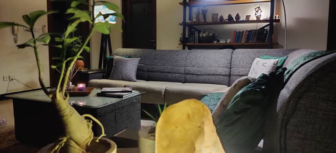 L shaped sofa set