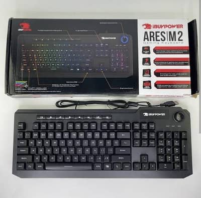 iBUYPOWER Ares M2 Membrane Gaming Keyboard urgent sale