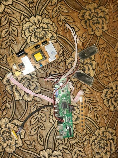 Universal Led card power supply sensor speaker