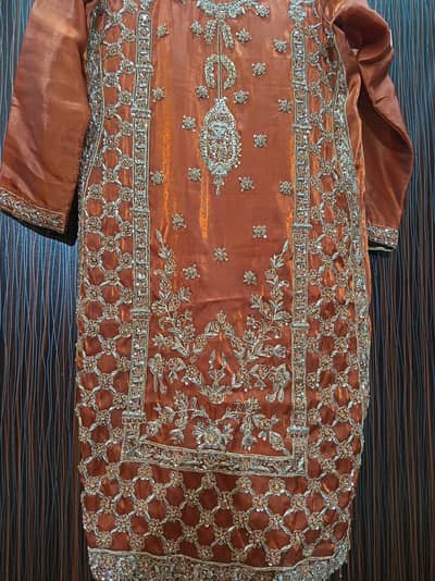 branded mehendi dress for women