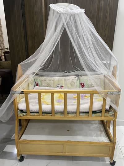 Baby Cot and Swing