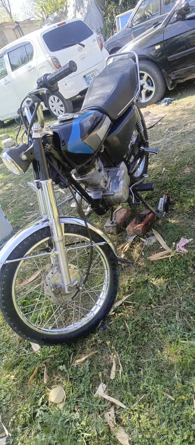 urgent sale honda 125 2000 model punjab number only copy available