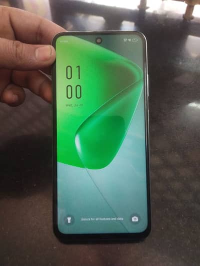 infinix hot 50i 6gb Ram 128 GB memory sad dabba charger complete box