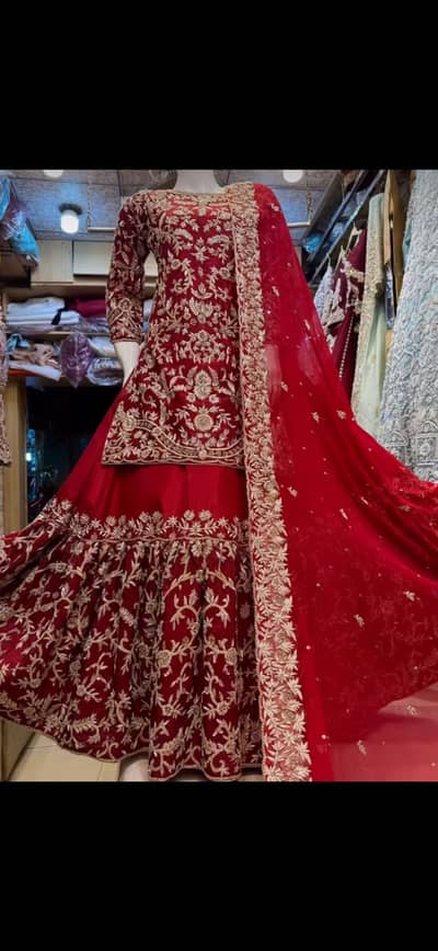 Bridal lengha