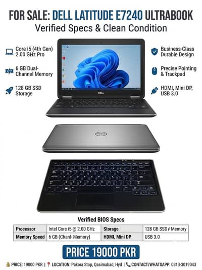 Dell Latitude E7240 Ultrabook