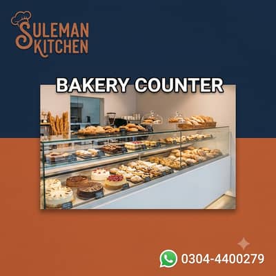 bakery counter, sweet counter, counter, shawarma counter, burger coun