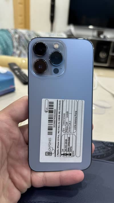 iPhone 13 Pro 128GB PTA Approved with 3uTools Report 10/10 Best Price