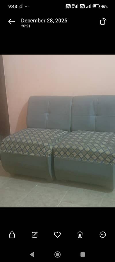 2 single sofa for sale