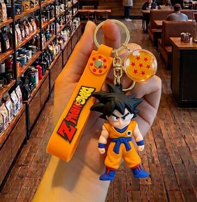 MINIATURE KEYCHAINS, OF ALL TYPE OF CHARACTER SHOWN BELOW.