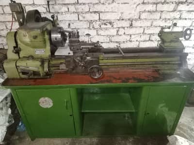 5 foot kharab machine ek Verma machine  . lakadi ka fata 6 foot lamba