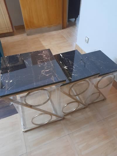 coffee table set/side table set of 3