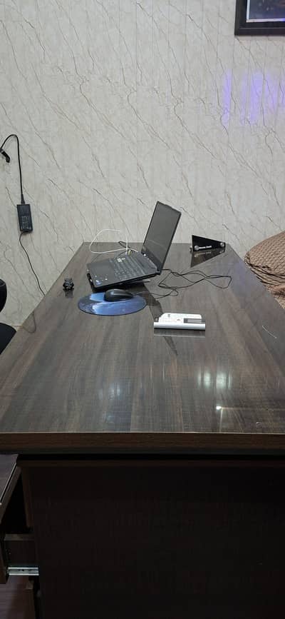 Executive with side table