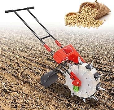 Hand push seeder machine 0