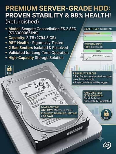 Seagate 3TB Hard Drives