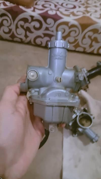 2 carburettor with flange and current coil mp15