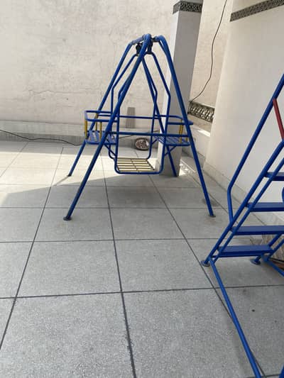 Metal swing