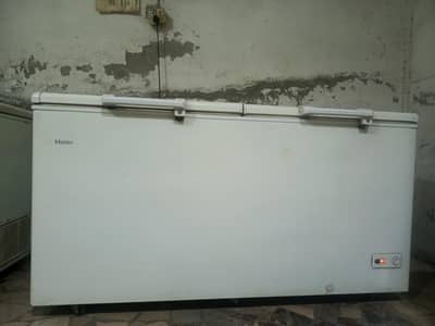 brand name Haier 2 door freezer ha