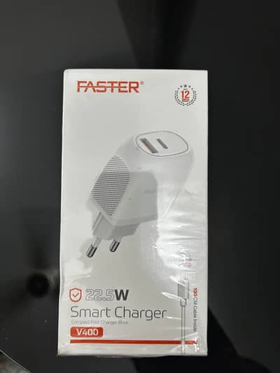 Faster 22.5 W smart charger