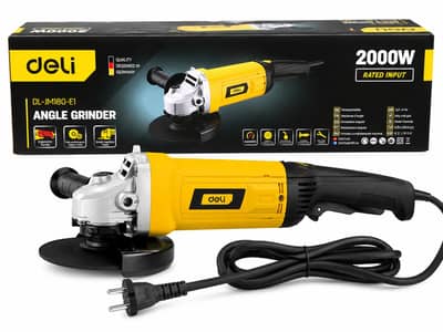 Deli 2000W Professional Angle Grinder | New | Full Box