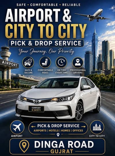 Pick and Drop service Available