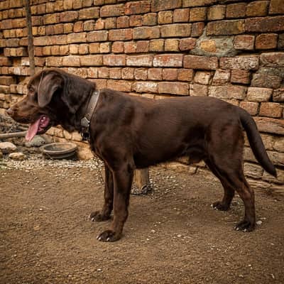 Premium Chocolate Labrador | Fully Vaccinated | Family Dog