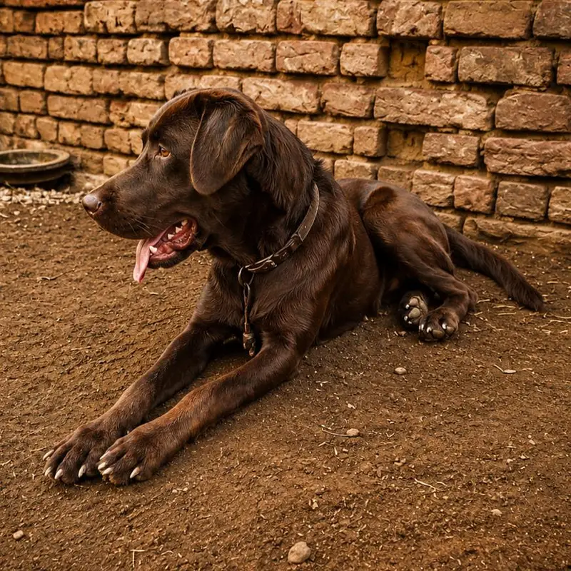 Premium Chocolate Labrador | Fully Vaccinated | Family Dog — photo 3