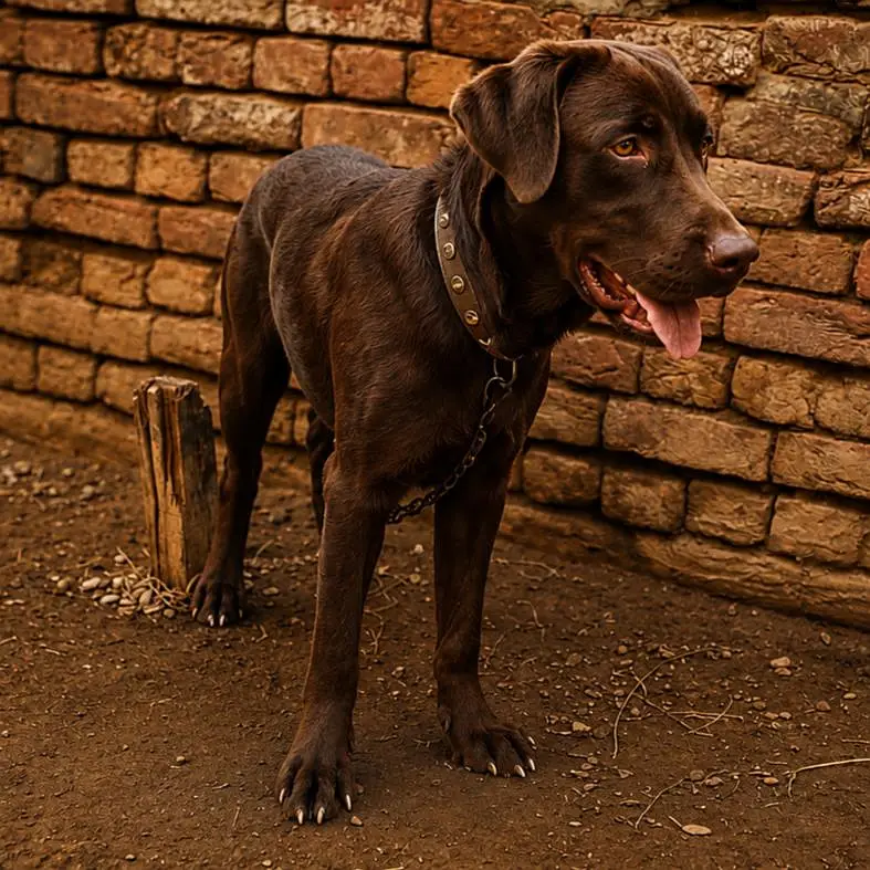 Premium Chocolate Labrador | Fully Vaccinated | Family Dog — photo 5