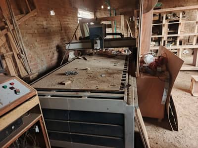 wood cutting CNC machine MAC 3 in kamoke