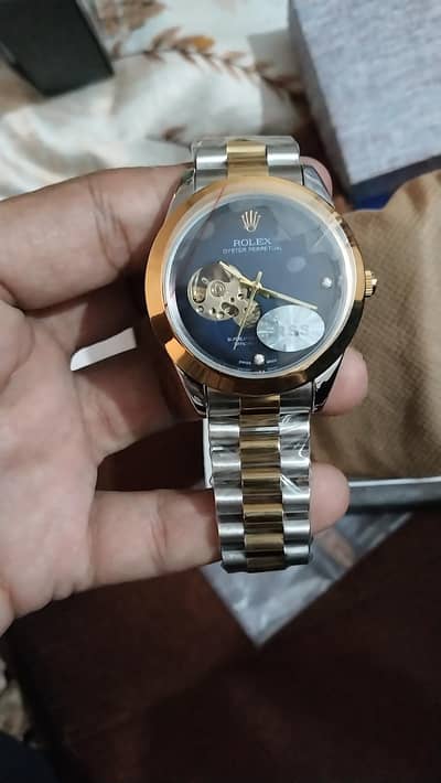 Automatic Watch ⌚ Men's Quartz Wristwatch.