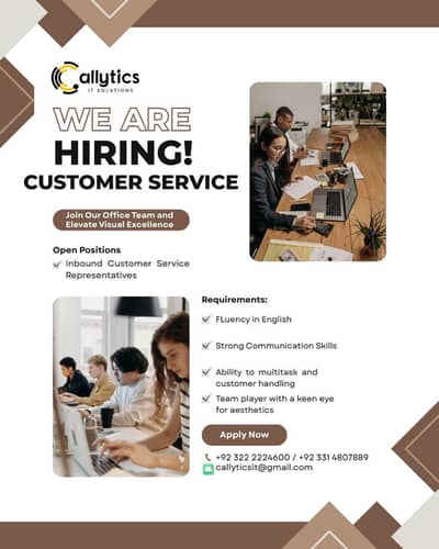 Need Customer service Agent for Inbound compaing