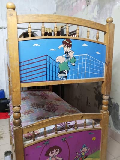 comfortable bed for kids with matresses