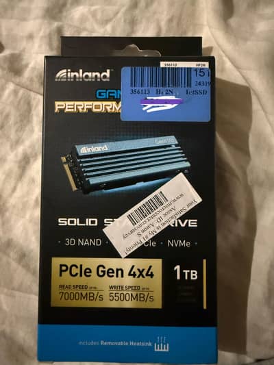 Inland 1tb NVME SSD