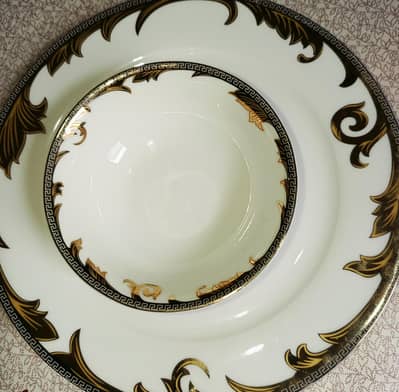 Dinner Set Bone China 8Person/61 pcs set| Elegant design
