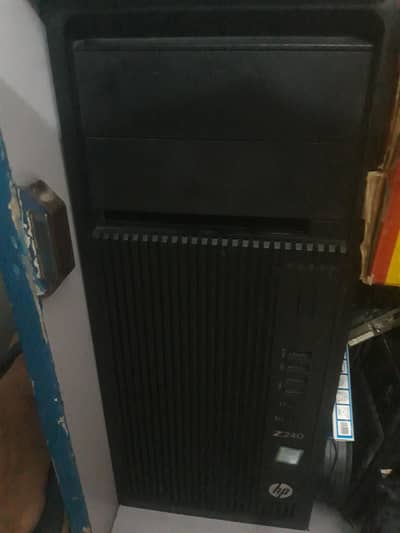 hp z240 tower casing for sell with motherboard